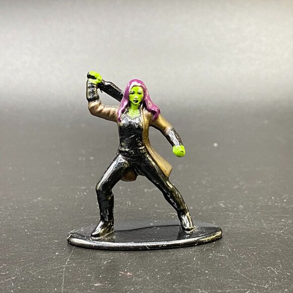 Nano Metalfigs Disney Guardians of the Galaxy Gamora Die Cast Figure Jadatoys - Picture 2 of 10